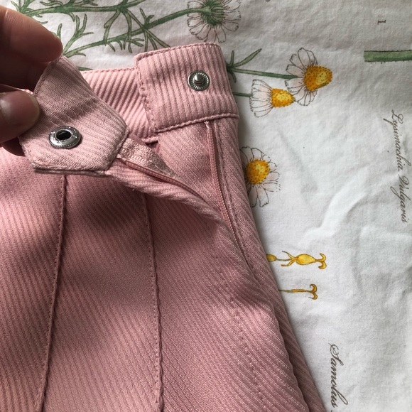 H&M Pink High Waist Pleated Skirt - Picture 4 of 5
